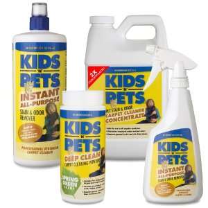  KIDS N PETS Carpet Cleaning 4 pack Contains 2x Carpet 