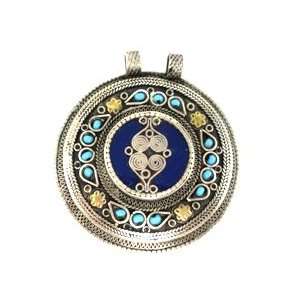  Blue Turkmen Pendant 