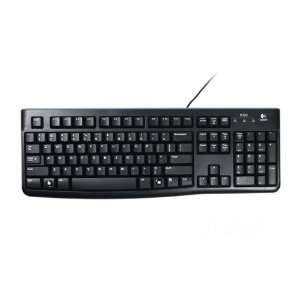 Czech & English Logitech K120 USB Black Keyboard