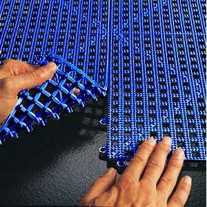  Dri Dek Blue Vinyl Interlocking Drainage Floor Tile 12 x 