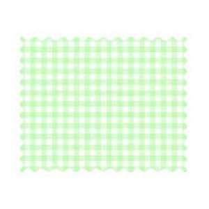  SheetWorld Pastel Green Gingham Woven Fabric   By The Yard Baby