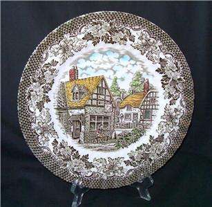 British Anchor MERRIE OLDE ENGLAND Country Inn Colored Collector Plate 