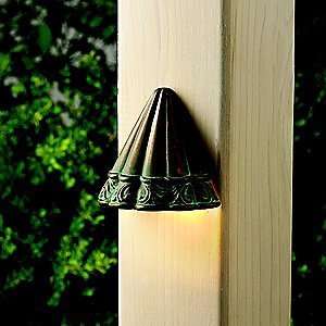  Ainsley Square Deck Light by Kichler Patio, Lawn & Garden