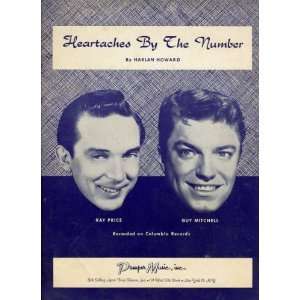  Heartaches By the Number Harlan Howard, Ray Price, Guy 