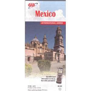   Mexico (AAA Road Map) (9780749536527) American Automobile Association
