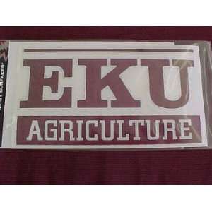  Eastern Kentucky Colonels Eku Agriculture Decal Sports 