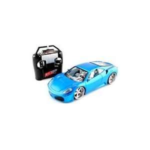   RC Ferrari F430 Full Fuction Remote Control Car (BLUE) RC C Toys