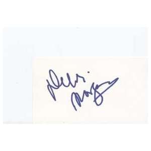 DEBBI MORGAN Signed Index Card In Person