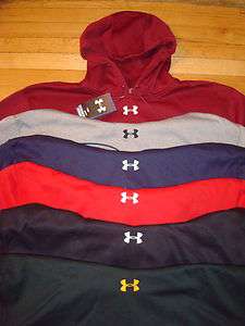 UNDER ARMOUR Sweatshirt Hoody XL 2XL 3XL 4XL Black Navy Green Red 