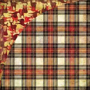     12 x 12 Double Sided Paper   Tartan Plaid Arts, Crafts & Sewing