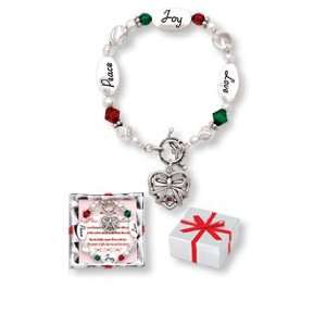  Peace Joy Love RED & Green Christmas Holiday Expressively 
