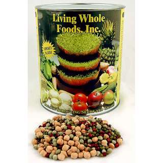 Organic Bean Salad Sprouting Seed Mix  