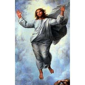  Oil Painting The Transfiguration Sanzio Raphael Hand 