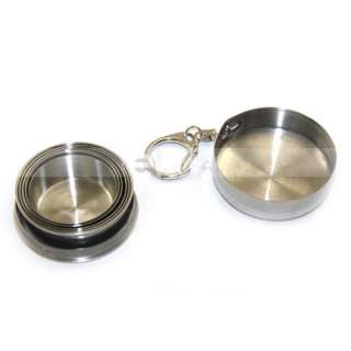 Stainless Steel Travel Folding Collapsible Cup Gift  