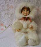 Vintage Animated Telco MOTION ette Electric Christmas Snow Baby 