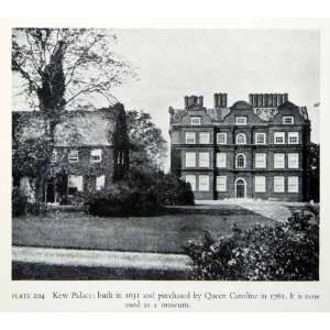  1951 Print Kew Palace Gardens London England Queen 
