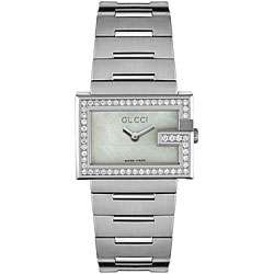 Gucci 100 Series Womens Diamond Watch  