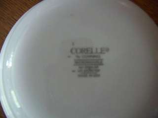 CORELLE cereal soup bowls blue white flowers Jasmine replacement 
