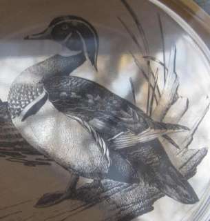 Complete Set FOUR Franklin Mint Sterling Silver Audubon Society Bird 