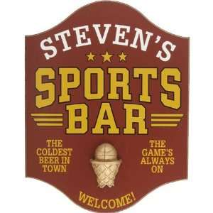  Personalized Sports Bar Basketball Sign