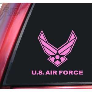  U.S. Air Force Vinyl Decal Sticker   Pink Automotive