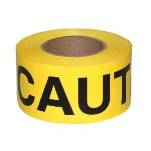   BTPY01K1 30 3 Mil Caution 1000 Foot Roll Yellow Tape