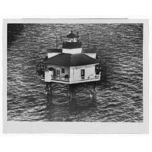  Holland Island Bar Lighthouse,Chesapeake Bay,MD,1957