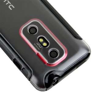  Sprint HTC EVO 3D 4G Ballistic Hybrid TPU Hard Case Cover 
