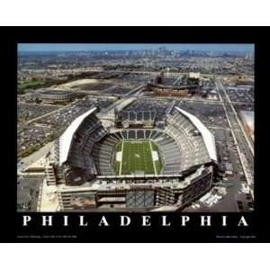 Small Lincoln Financial Field Philadelphia Eagles Aerial Unframed 
