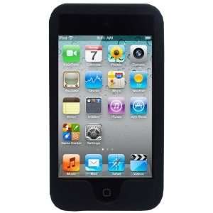  iShoppingdeals   Black Gel Case for iPod touch 4th 