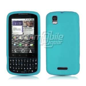 VMG Motorola Droid Pro Soft Silicone Skin Case Cover   TURQUOISE 