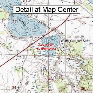   Map   Forest Lake, Minnesota (Folded/Waterproof)
