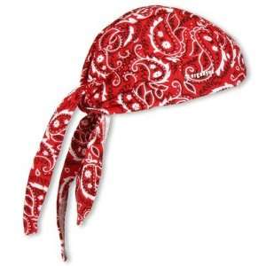 Chill Its(R) 6615 High Performance Dew Rag;OneSize RedWestern [PRICE 