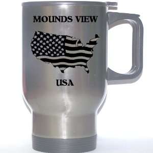  US Flag   Mounds View, Minnesota (MN) Stainless Steel Mug 