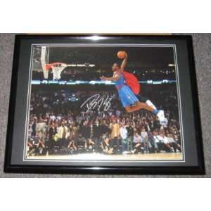 Signed Dwight Howard Picture   Superman Framed 16x20  
