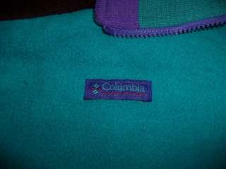 Columbia Ladies Jacket Coat Womans Medium Aqua Blue  