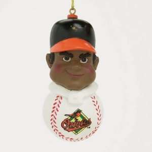   African American Slugger Ornament   Baltimore Orioles