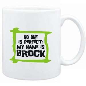   No one is perfect My name is Brock  Male Names