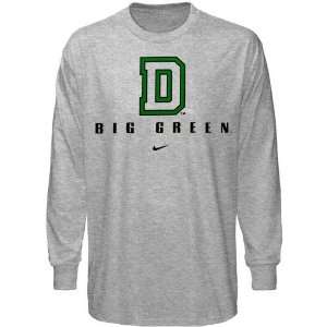  Nike Dartmouth Big Green Ash Basic Logo Long Sleeve T 