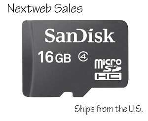  16GB 16 GB Micro SD SDHC Class 4 Memory Card with SD Adapter  