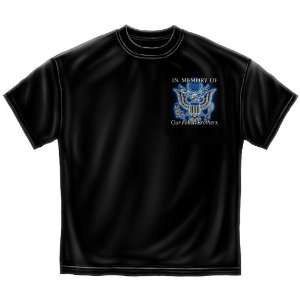 ERAZOR Bits All Gave Some Some Gave All Army Mens Tee Black  