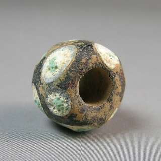   Rare Warring States 480 220B.C. Chinese dragonfly eyes glass bead