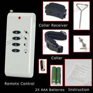 AB Level Remote Control Dog Training Vibrate Collar Safe PS3  