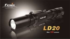 Fenix LD20 180 lumen Cree XPLED R5 Flashlight  
