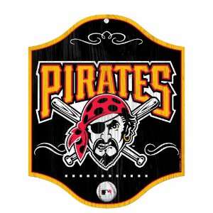  MLB Pittsburgh Pirates 11 by 13 Wood Sign Sports 