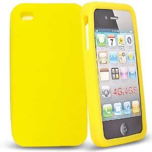  Mobile Palace  Yellow silicone case cover for apple iphone 