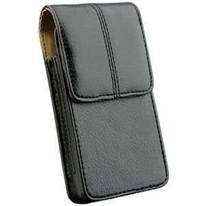  Focus SGH I917 Stitched Premium Vertical Leather Pouch 