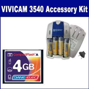  Vivitar ViviCam 3540 Digital Camera Accessory Kit includes 