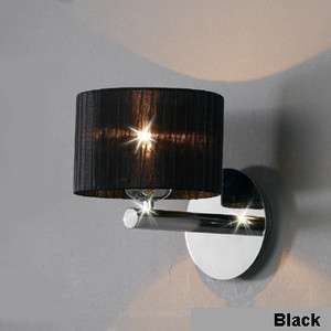 Simplicity Modern Wall Lamp Sconce Chrome Light 3 Color  