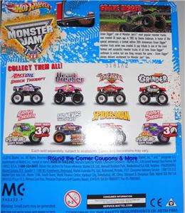 2012 Hot Wheels Monster Jam Bad News Travels Fast Trading Card Topps 1 